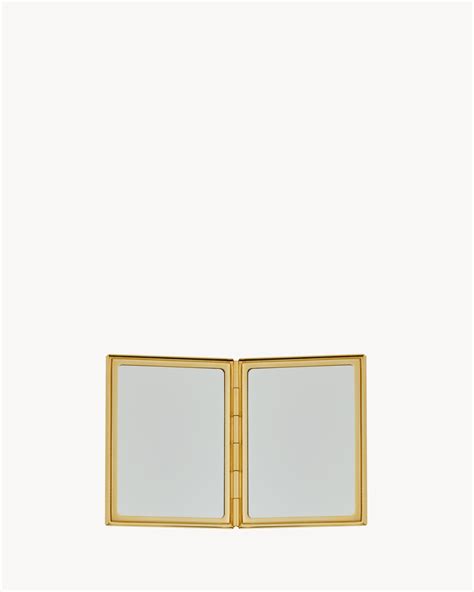 yves saint laurent mirror|TSUBOTA PEARL POCKET MIRROR .